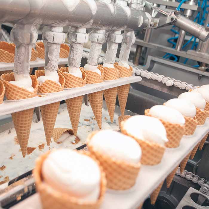 SEDIS Other sectors of the food industry, Production of ice creams and water ices