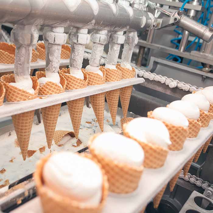 SEDIS Sonstige Bereiche der Lebensmittelindustrie, Eis und Sorbets