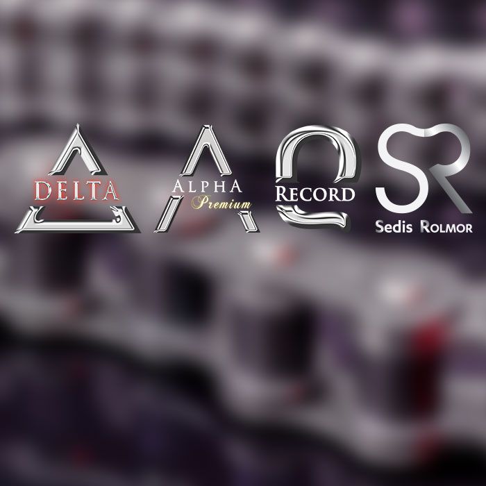 SEDIS Ranges - DELTA, ALPHA PREMIUM, RECORD, ROLMOR