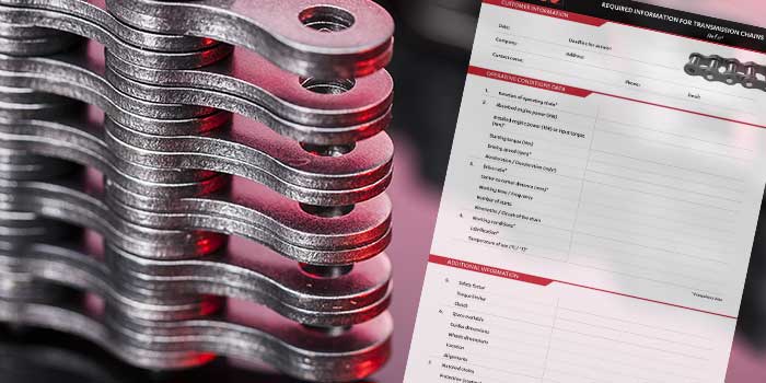 SEDIS Note the dimensions of your existing chain