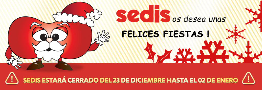 Sedis os desea unas felices fiestas !