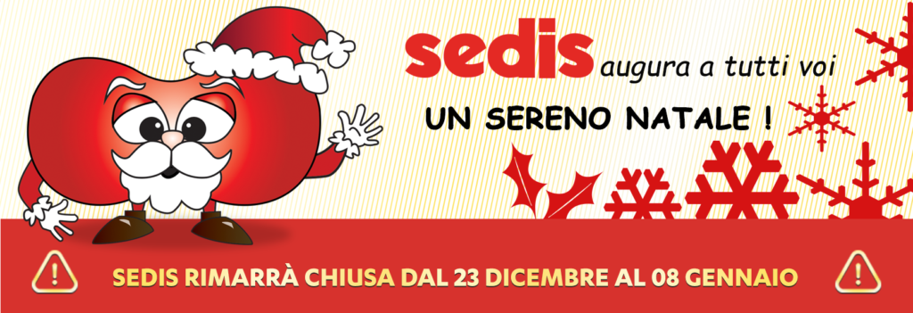 Sedis augura a tutti voi un sereno natale